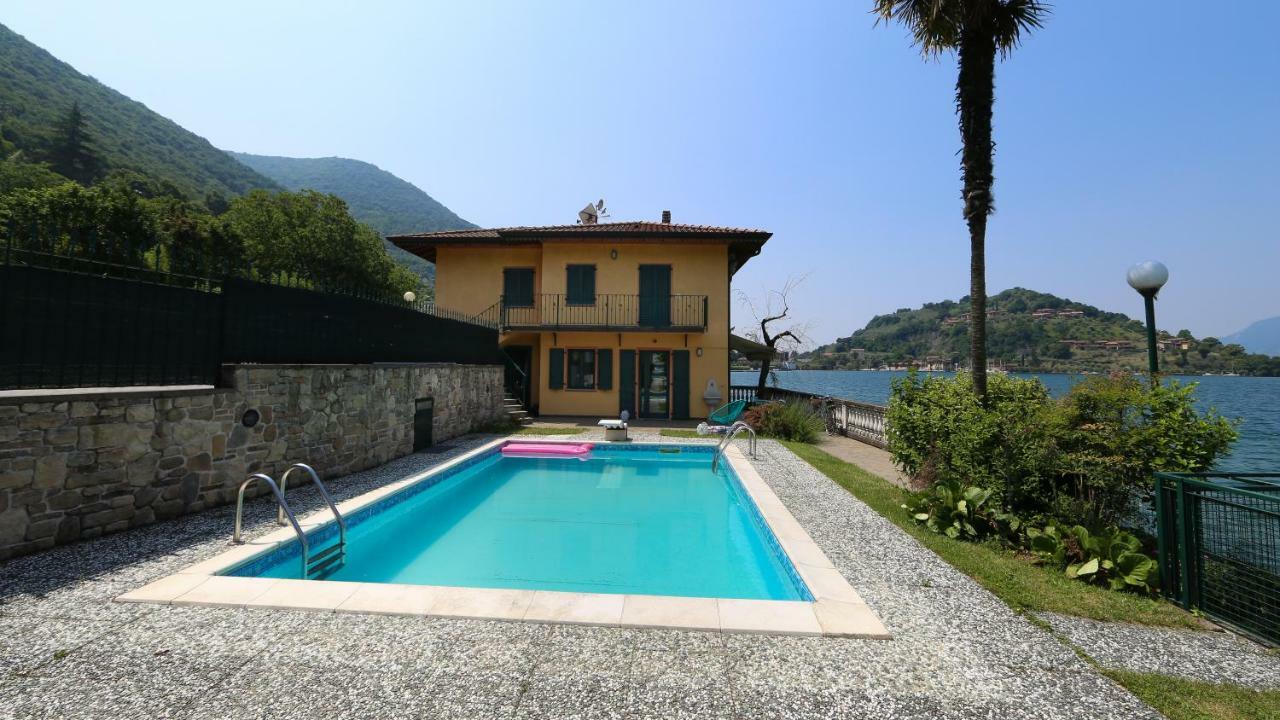 La Casa Sul Lago D'Iseo Sulzano Exteriör bild