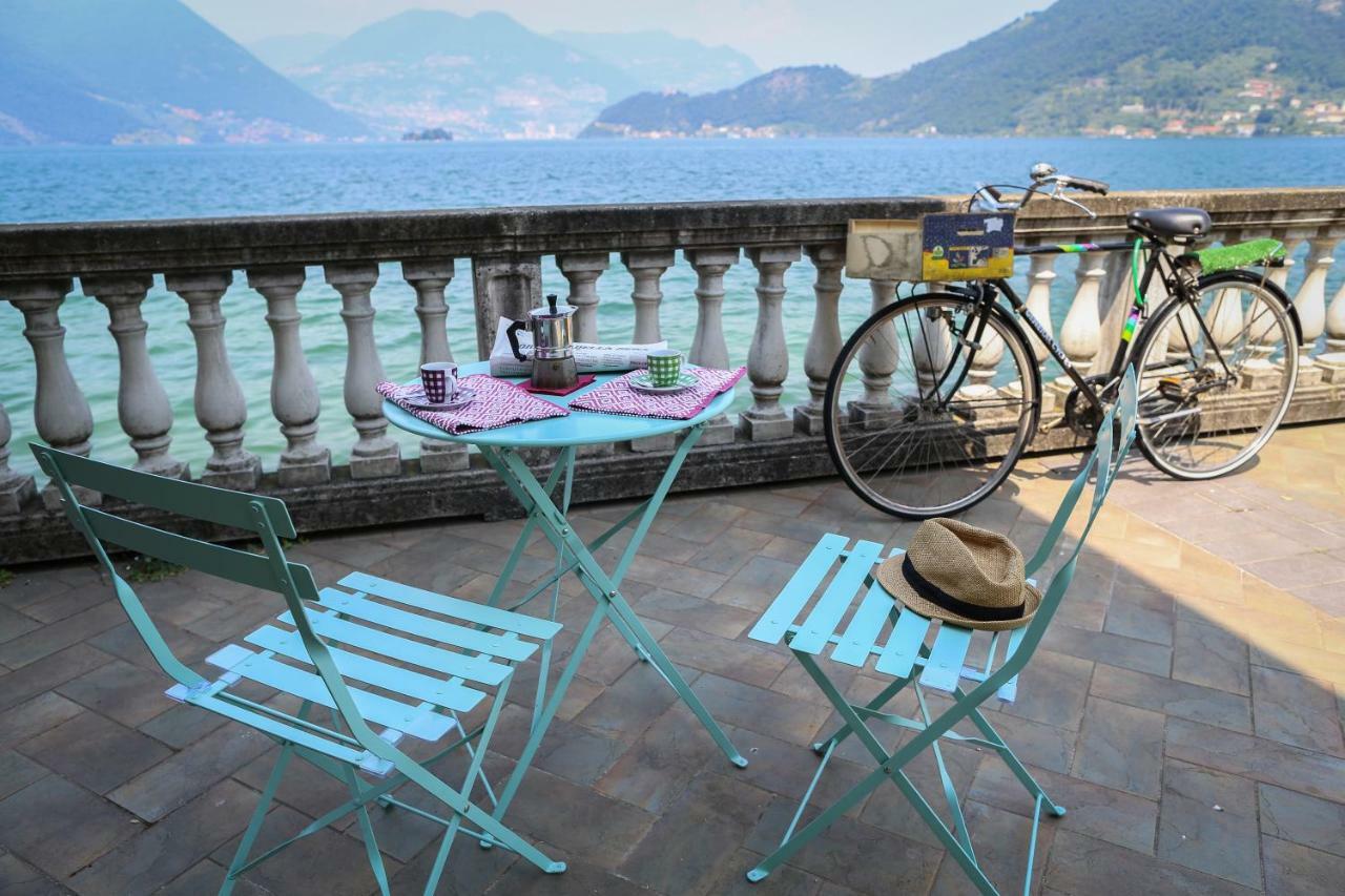 La Casa Sul Lago D'Iseo Sulzano Exteriör bild