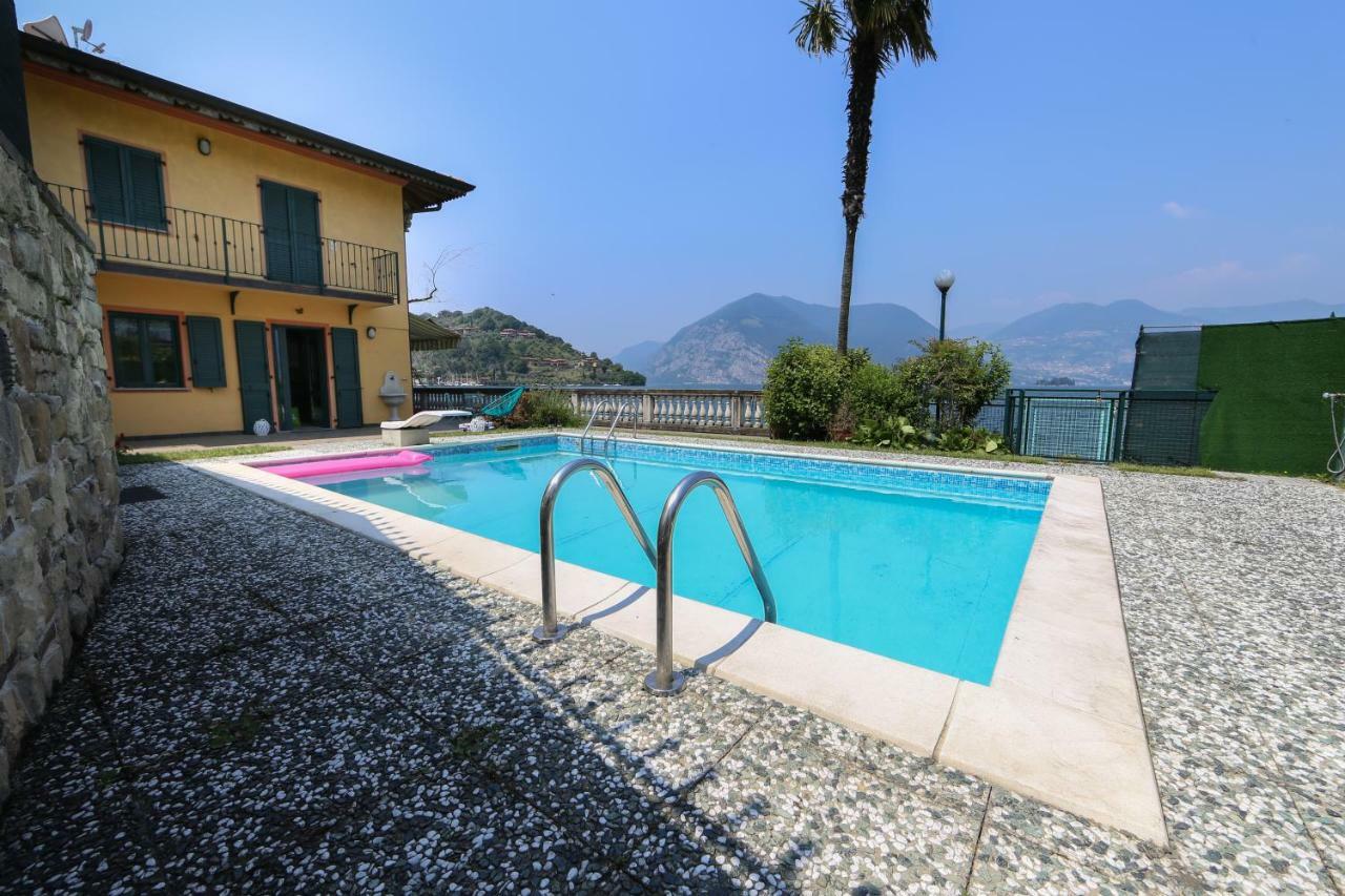 La Casa Sul Lago D'Iseo Sulzano Exteriör bild