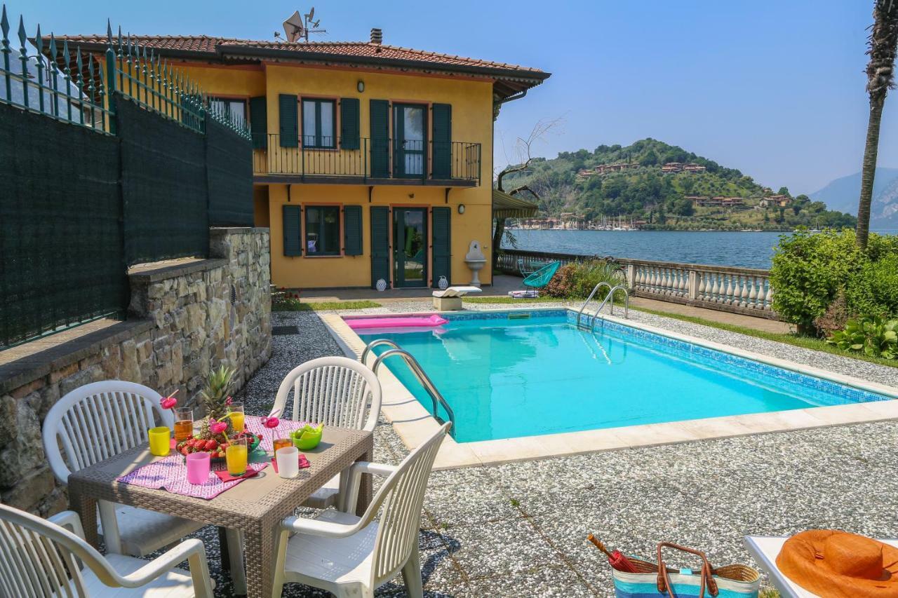 La Casa Sul Lago D'Iseo Sulzano Exteriör bild